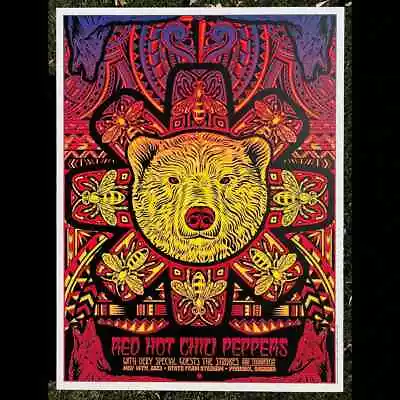 Red Hot Chili Peppers Academy AZ Concert Poster 11 X 17 Framed • $21.99