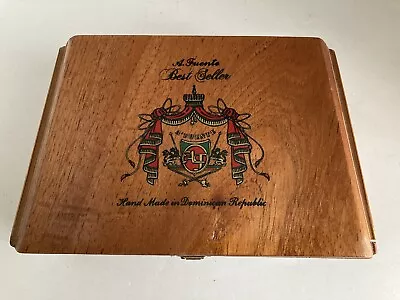 A. Fuente Empty Wooden Cigar Box • $10.99