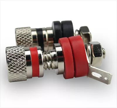 £2.79 • Buy Nickle Plated Small Speaker Binding Posts Terminals