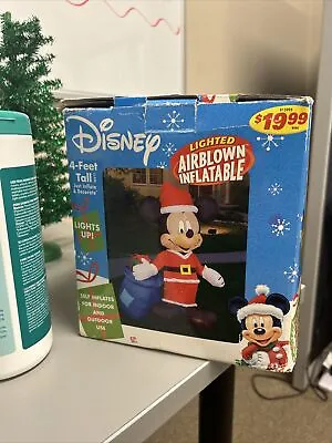 4ft Inflatable Mickey Mouse • $60