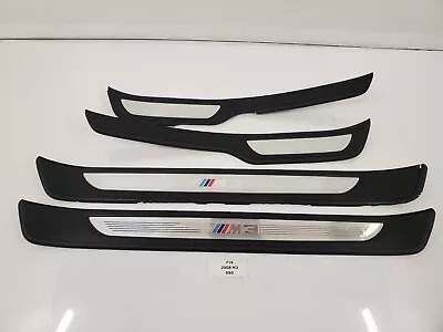 $129.95 • Buy ✅ OEM BMW E90 M3 Left Right Door Sill Cover Trim Entrance Kick Plates SET *NOTE