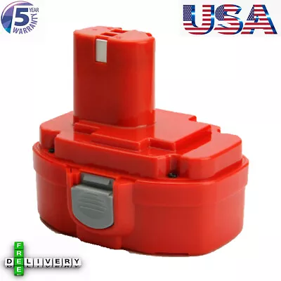 4.8Ah For Makita 18V Ni-CD Battery 1822 1823 1834 1835 PA18 192826-5 192829-9 • $23.89