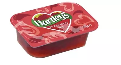 20 X Hartleys Strawberry Flavour Jam - 20g Individual Portions • £6.99