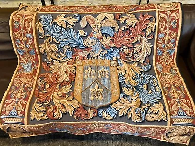 METRAX MEDIEVAL STUNNING TAPESTRY Made In BELGiUM 59 X56  • $469