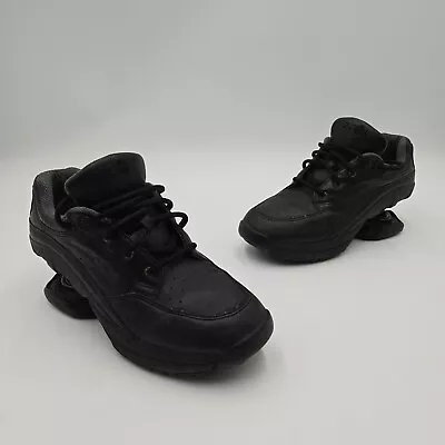 Z-Coil Mens Black Slip-Resistant Athletic Shoes W/ Spring Heels - US Size 9 • $48.88