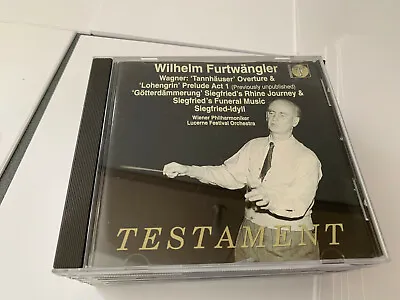 Wilhelm Furtwngler - Wagner CD 749677114121 MINT/EX [B10] • £9.99