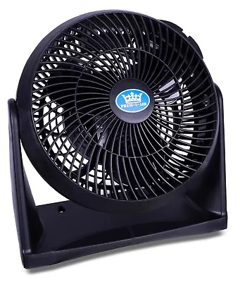 High Velocity Air Circulator 3 Speed Fan Home Office Adjustable Floor/Wall 20cm • £26.99