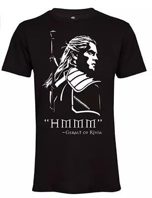 Geralt Of Rivia Monster Hunter Men Unisex Tee T-Shirt Black - Medium FAST SHIP • $13.99