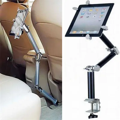 IPad Clamp Mount Desk Car Tablet Holder With Super Stable Aluminum Arm Sturdy • $39.92