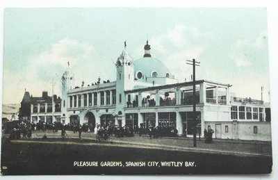 £10 • Buy Spanish City And Whitley Bay Pleasure Gardens North Tyneside Postcard 1915.