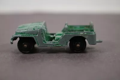 Vintage Tootsie Toy Army Jeep Diecast Metal • $6.99