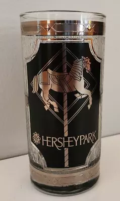 Hershey Park Culver Glass Silver Raised Relief Carousel Horse Pennsylvania • $4.99