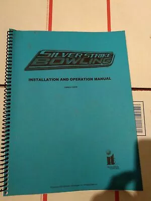 Silver Strike Bowling Arcade Manual #5 • $18.75