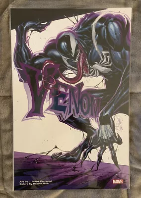 J SCOTT CAMPBELL VENOM 11x17 ART PRINT 2018 NYCC Amazing Spider-man 800  • $22.72