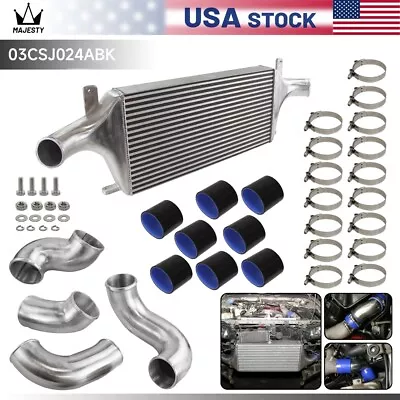 Front Mount Intercooler Kit For Nissan Skyline GT-R R33 R34 GTR RB26DETT Turbo • $389.99