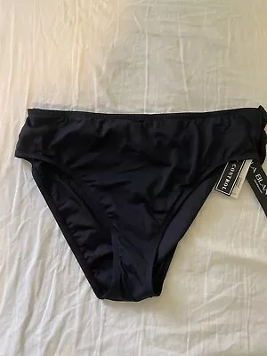 La Blanca IG Mid Waist Pant Black-tummy Control Bikini Bottom  • $24.99