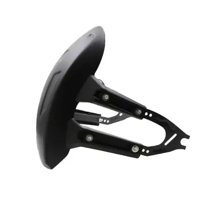Black Rear Adjustable Fender Mudguard Motorcycle Rear Wheel Splash Guard Cover • $23.50