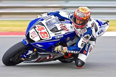 JORGE LORENZO MOTOGP MOTORCYCLE RACING POSTER 24x36 HI RES 9MIL PAPER • $39.95