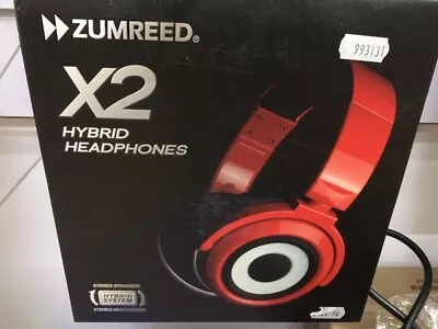 Zumreed ZHP-015 X2 Hybrid Headband Headphones - Red • £80