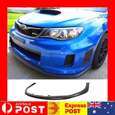 Fits 11-14 Subaru Impreza G3 WideBody WRX STI Front Bumper Lip CS1 Style PU • $176