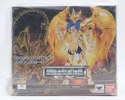 Saint Seiya Myth Cloth EX Scorpio Milo Saint God Cloth Soul Of Gold Bandai • $160