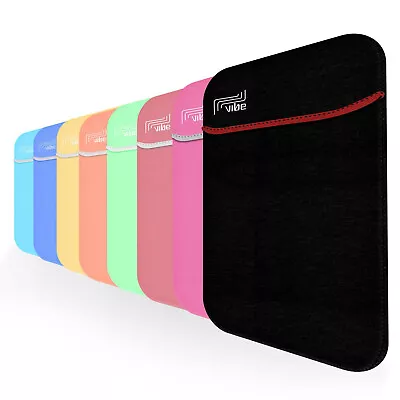 Carrying Sleeve Neoprene Cover Bag Case For 10  - 16  Inch Laptop IPad Tablet • £4.25