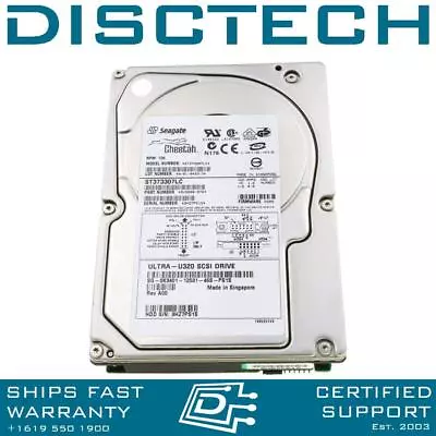 Seagate ST373307LC SCSI Hard Disk Drive • $75