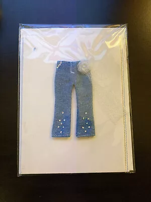 Marcel Schurman Handmades  Have A Hip And Happy Day  Jeans Pants - Birthday Card • $12.99