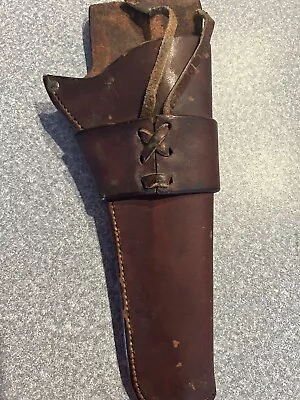 Vintage HH Heifer Holster Maker Denver Co Small Caliber 4”to 6” Model 426 • $14.99