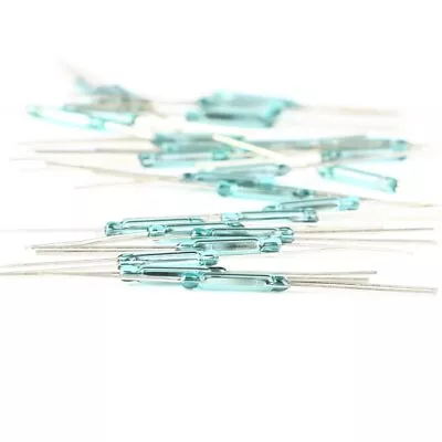 10pcs 2.5X14MM Reed Switch 3 Pin Magnetic Normally Open And Normally Closed • $7.23