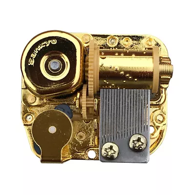 $11.98 • Buy Music Box Parts Mechanism Gold Wind Up Sankyo Musical Movement (60 Tunes Option)