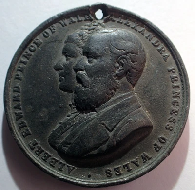 £0.99 • Buy Prince & Princess Wales Opening Of Grimsby Union Dock Prince Consort 1879 Medal