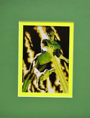 GREEN LANTERN & The ATOM PRINT PROFESSIONALLY MATTED Alex Ross • $17.59