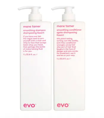 Evo Mane Tamer Smoothing Shampoo & Conditioner Duo 33.8 Oz 2piece • $180