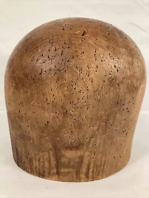 Vintage Antique Wooden Wood HAT MOLD Millinery Hat Block Form • $99.99