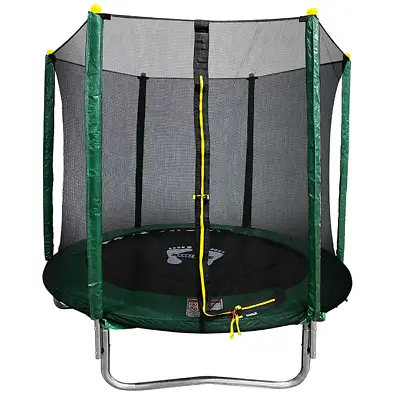 Velocity 6ft Trampoline With Enclosure Green • £89.95