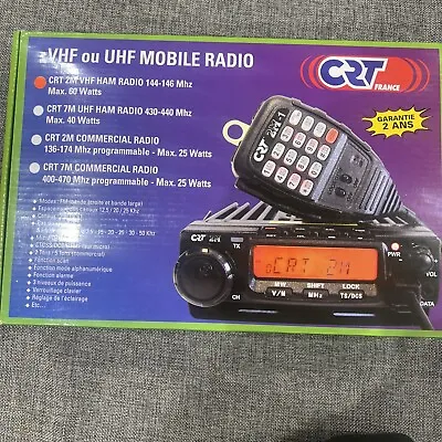 CRT 2M VHF/UHF Radio - HF TRANSRECEIVER / HAM / CB RADIO 144-146 MHz • £74.99