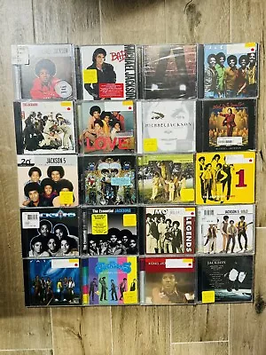 Huge Lot Of 20 - Michael Jackson / Jackson 5 Brand New Sealed CD’s • $100