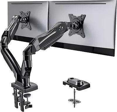 Dual Monitor Stand - Adjustable Spring Monitor Desk Mount Swivel • $70.99