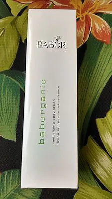 Babor Baborganic Revitalizing Body Lotion 200ml NEW IN BOX • $29.99