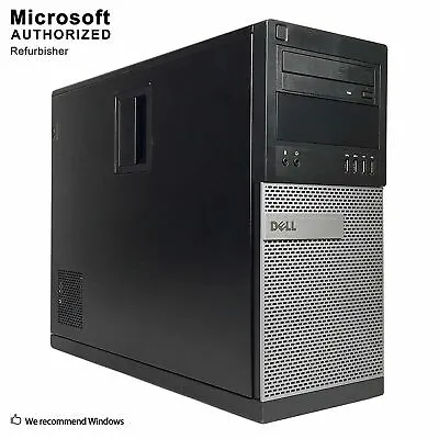 $222.99 • Buy Dell 9020 PC MT Desktop Computer I7 3.9Ghz 16GB RAM 1TB SSD AMD RX 550 Wifi W10P