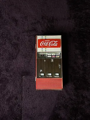 Vintage Coke Mini Vending Machine Piggy Bank 1996 Issue !!!!!SOUND WORKS!!!!!!! • $60