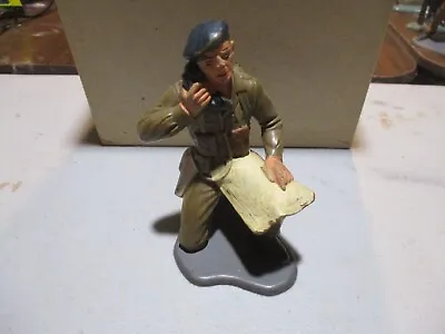 MARX Toys 6 Inch Hard Plastic Factory Painted British Soldier #8 • $20