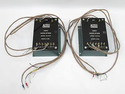 Vintage Altec N-800-D Crossover Dividing Network Pair • $599.99