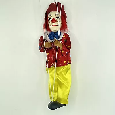 Marionette Clown Puppet 12 Inch Doll Tellon?? 16” • $29.99