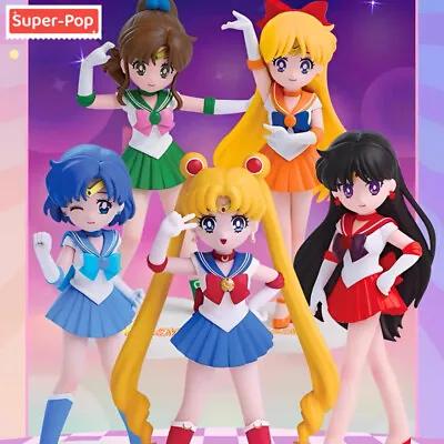 POP MART Bandai Namco Sailor Moon Series Confirmed Blind Box Figure Toys Gift • $11.04