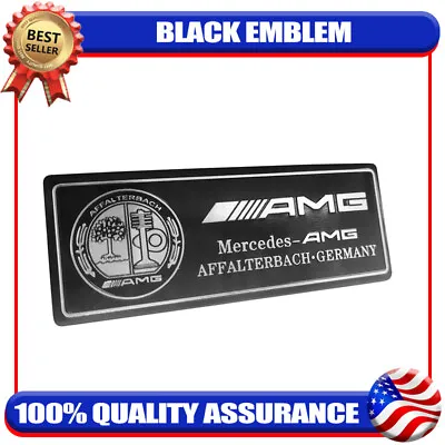 3D Black Aluminum Badge For A C E S G SL AMG Special Edition Affalterbach Emblem • $10.99