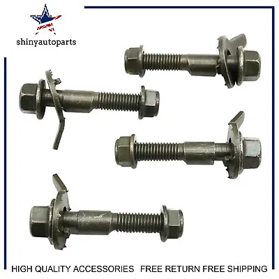 Fit FRONT Wheels Cam Bolt Bolts Kit Adjustable Camber Correction Alignment Kit • $9.95