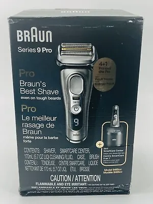 Braun Series 9 9465cc Shaver Wet Dry Electric Razor Precision Trimmer. • $546.55