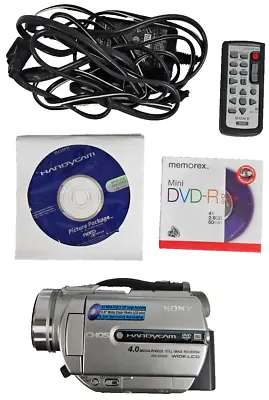 Sony Handycam DCR-DVD505 Mini DVD Camcorder With 10x Optical Zoom & SteadyShot • $80.96